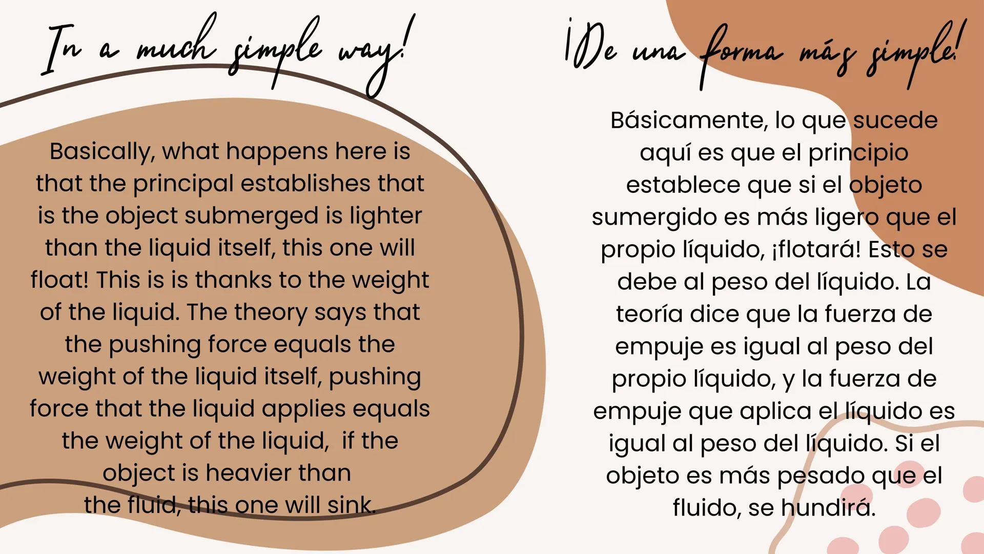# Theorem of Arquímides
Made by: Montse, Andrea,
Luna, Zoe y Rocío 01 What is Archimedes' principle?
Index
02 Applications of Archimedes' p