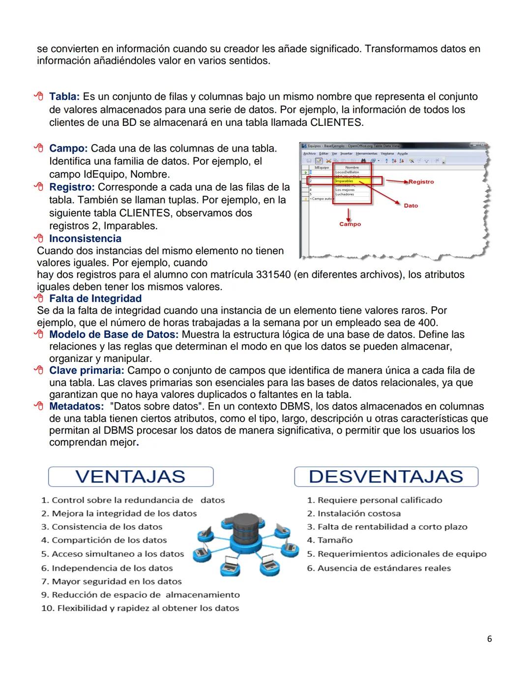 Profesor: Pedro A. Gill M.
INSTITUTO RUBIANO
Guía #0
BASE DE DATOS
I Trimestre
TEMA: CONCEPTOS GENERALES DE BASES DE DATOS
TIEMPO DE EJECUCI