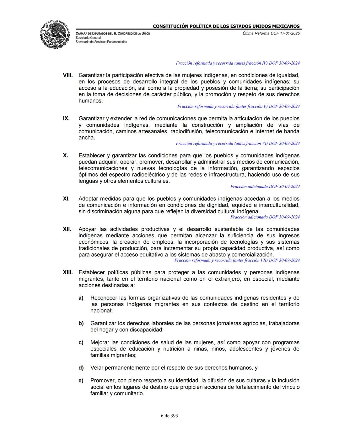 --- OCR Start ---
E
MEXICA
CAMARA DE DIPUTADOS DEL H. CONGRESO DE LA UNIÓN
Secretaría General
Secretaría de Servicios Parlamentarios
CONSTIT