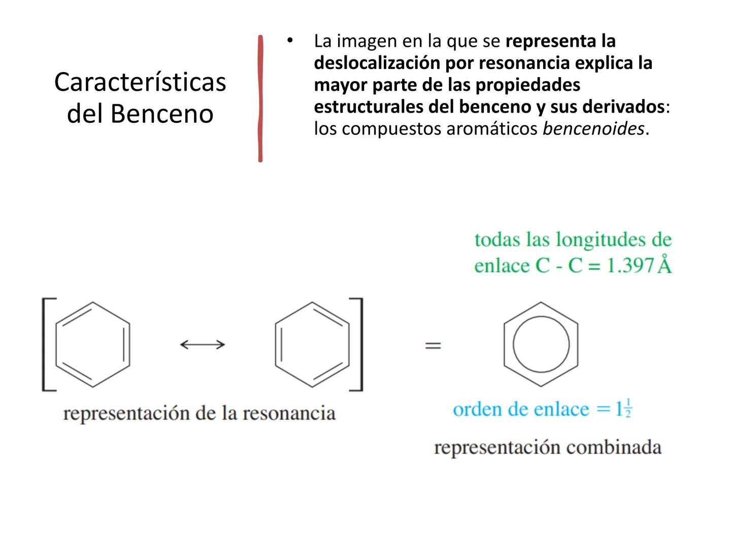 El anillo bencénico y propiedades aromáticas
Nomenclatura de los compuestos del benceno •
Descubrimiento del Benceno
En 1825, Michael Farada