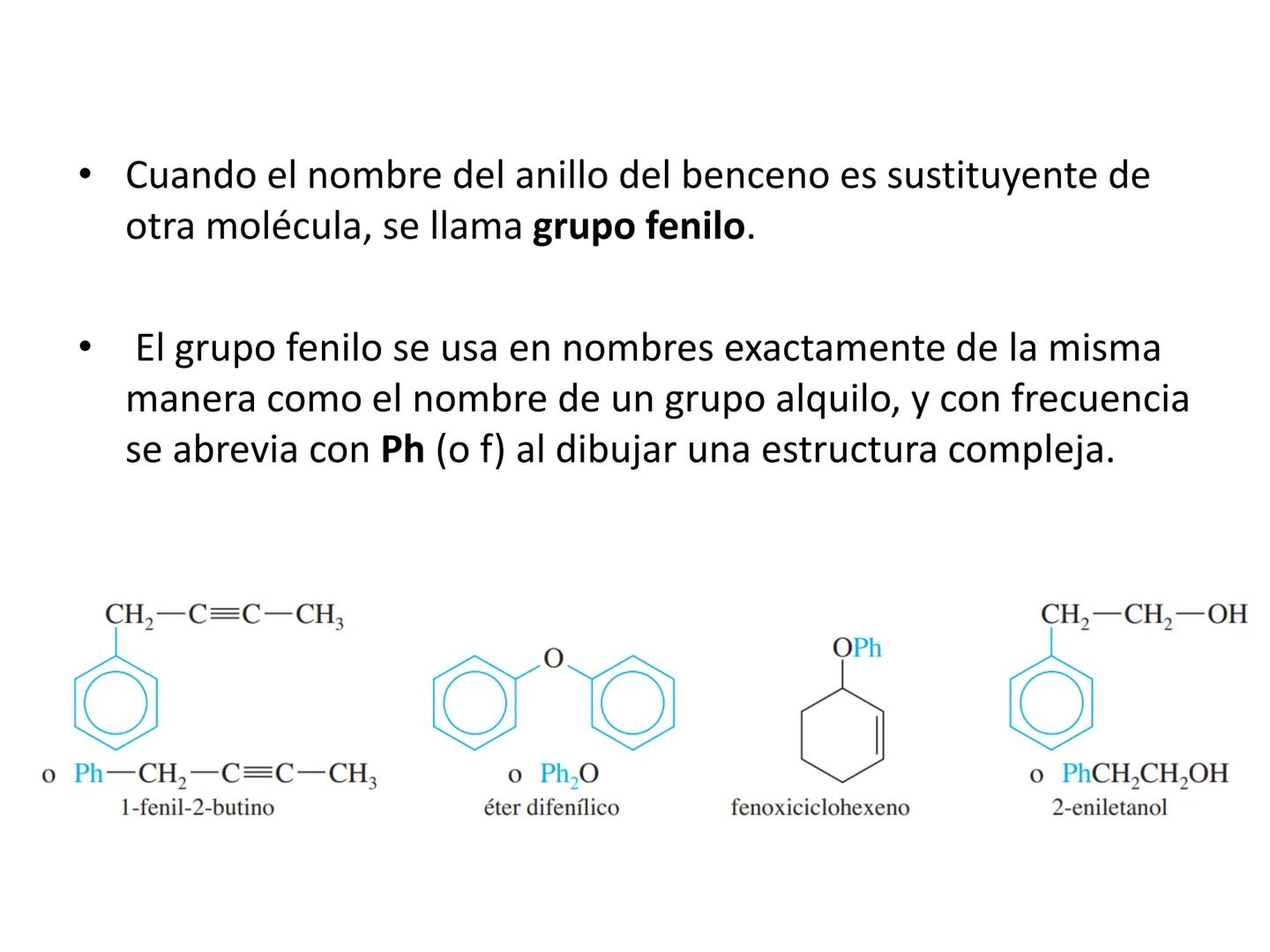 El anillo bencénico y propiedades aromáticas
Nomenclatura de los compuestos del benceno •
Descubrimiento del Benceno
En 1825, Michael Farada