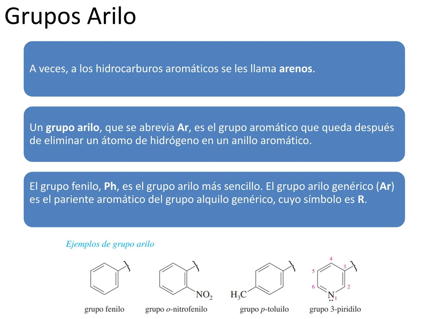 El anillo bencénico y propiedades aromáticas
Nomenclatura de los compuestos del benceno •
Descubrimiento del Benceno
En 1825, Michael Farada