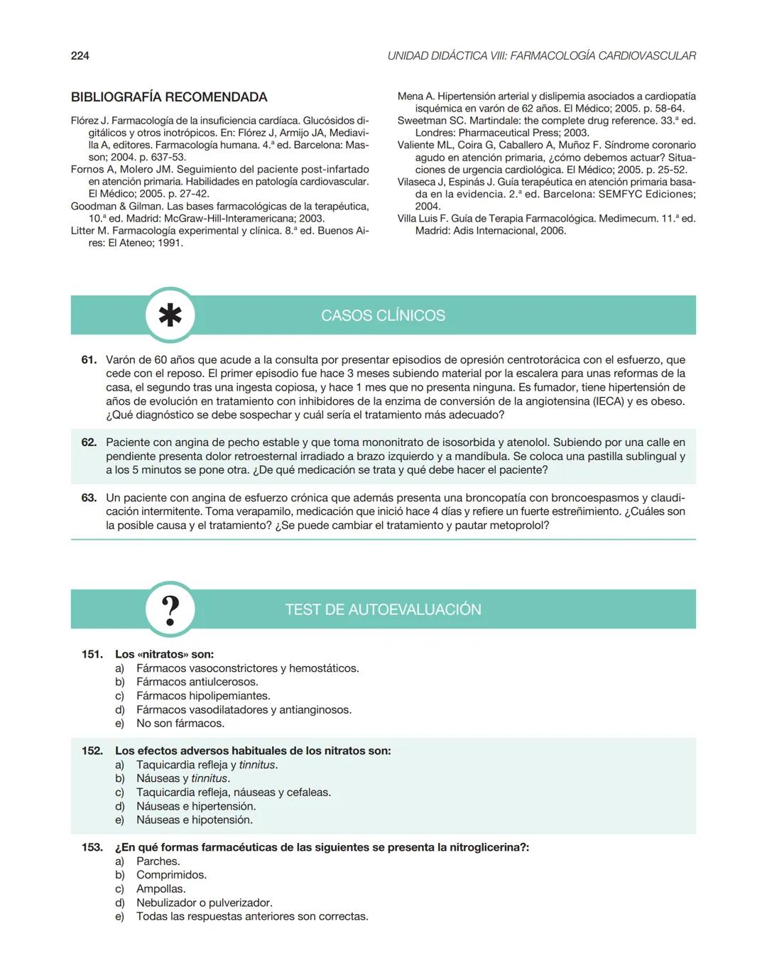 # UNIDAD DIDÁCTICA VIII
FARMACOLOGIA
CARDIOVASCULAR
24
GLUCÓSIDOS CARDÍACOS
C. Fraile Clemente y M.A. Ocaña Gómez
OBJETIVOS
* Conocer l