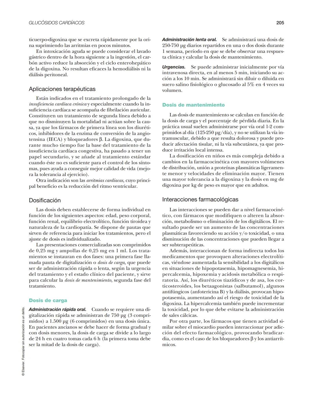 # UNIDAD DIDÁCTICA VIII
FARMACOLOGIA
CARDIOVASCULAR
24
GLUCÓSIDOS CARDÍACOS
C. Fraile Clemente y M.A. Ocaña Gómez
OBJETIVOS
* Conocer l