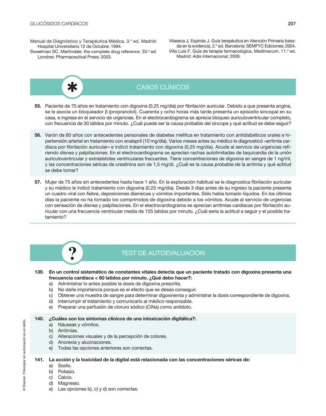 # UNIDAD DIDÁCTICA VIII
FARMACOLOGIA
CARDIOVASCULAR
24
GLUCÓSIDOS CARDÍACOS
C. Fraile Clemente y M.A. Ocaña Gómez
OBJETIVOS
* Conocer l