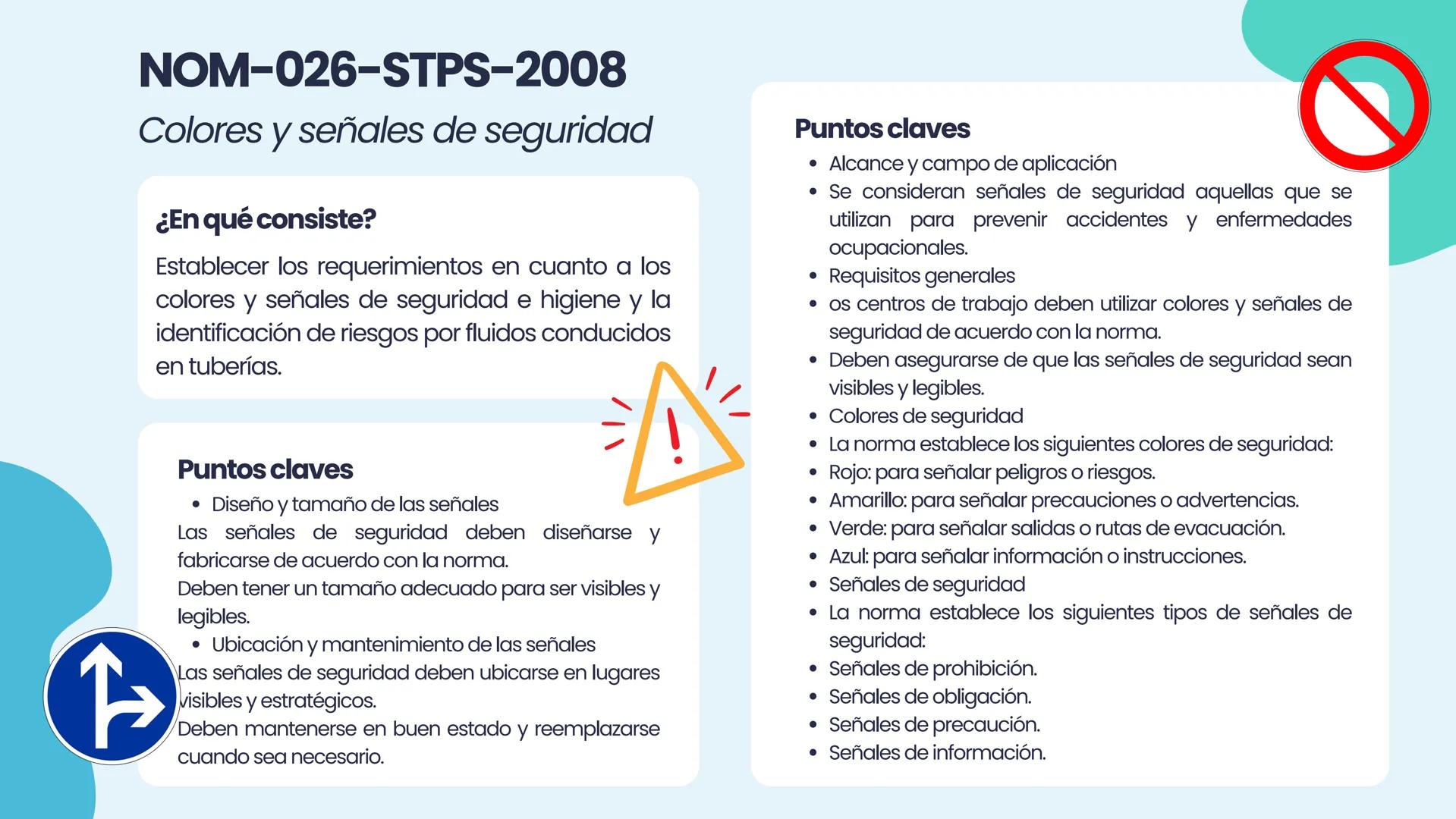 NOM
2.2 NORMAS OFICIALES
MEXICANAS (NOM-STPS)
EQUIPO 2
↑ Marco legal
NORMAS OFICIALES
MEXICANAS
STPS
Salud
Seguridad
Organización
+