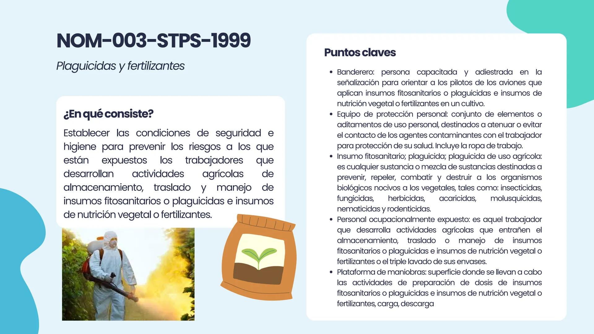 NOM
2.2 NORMAS OFICIALES
MEXICANAS (NOM-STPS)
EQUIPO 2
↑ Marco legal
NORMAS OFICIALES
MEXICANAS
STPS
Salud
Seguridad
Organización
+