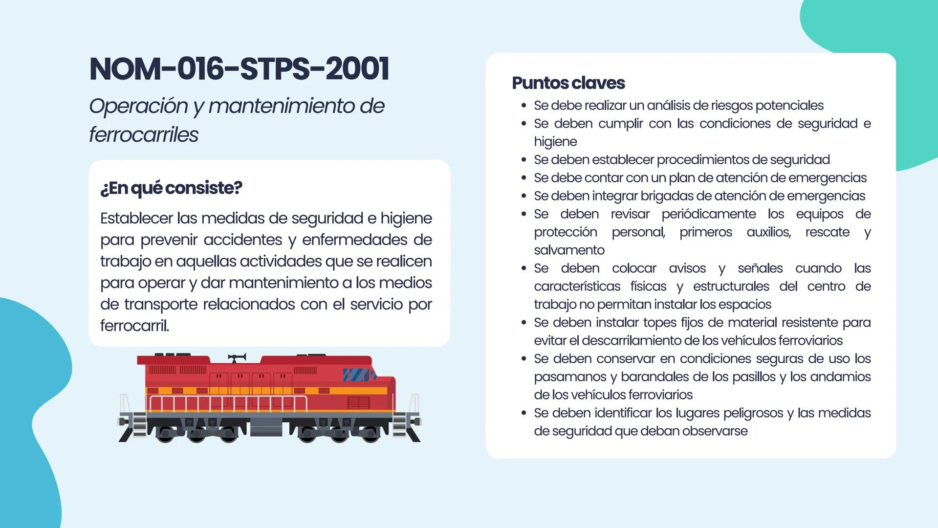 NOM
2.2 NORMAS OFICIALES
MEXICANAS (NOM-STPS)
EQUIPO 2
↑ Marco legal
NORMAS OFICIALES
MEXICANAS
STPS
Salud
Seguridad
Organización
+
