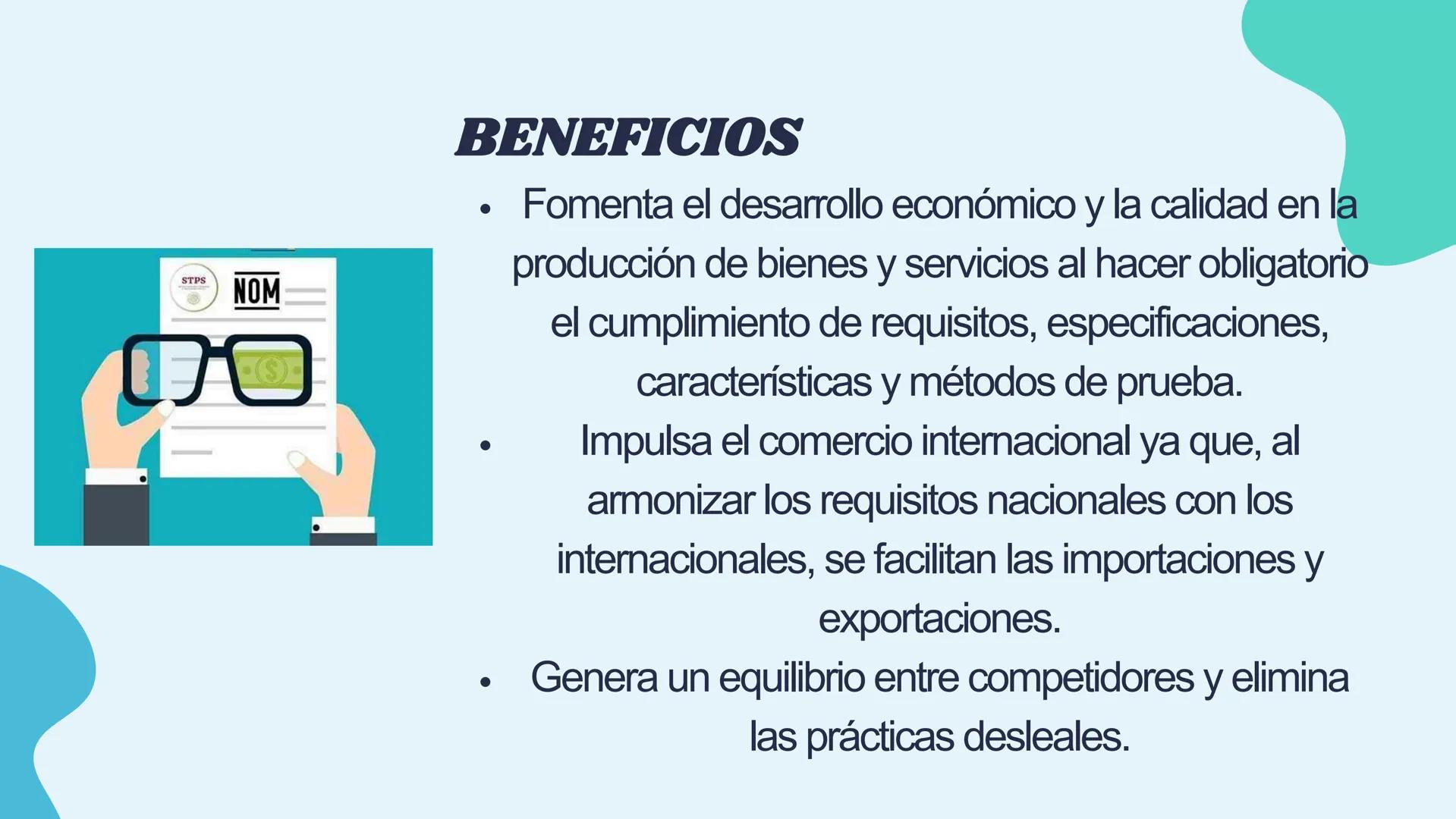NOM
2.2 NORMAS OFICIALES
MEXICANAS (NOM-STPS)
EQUIPO 2
↑ Marco legal
NORMAS OFICIALES
MEXICANAS
STPS
Salud
Seguridad
Organización
+