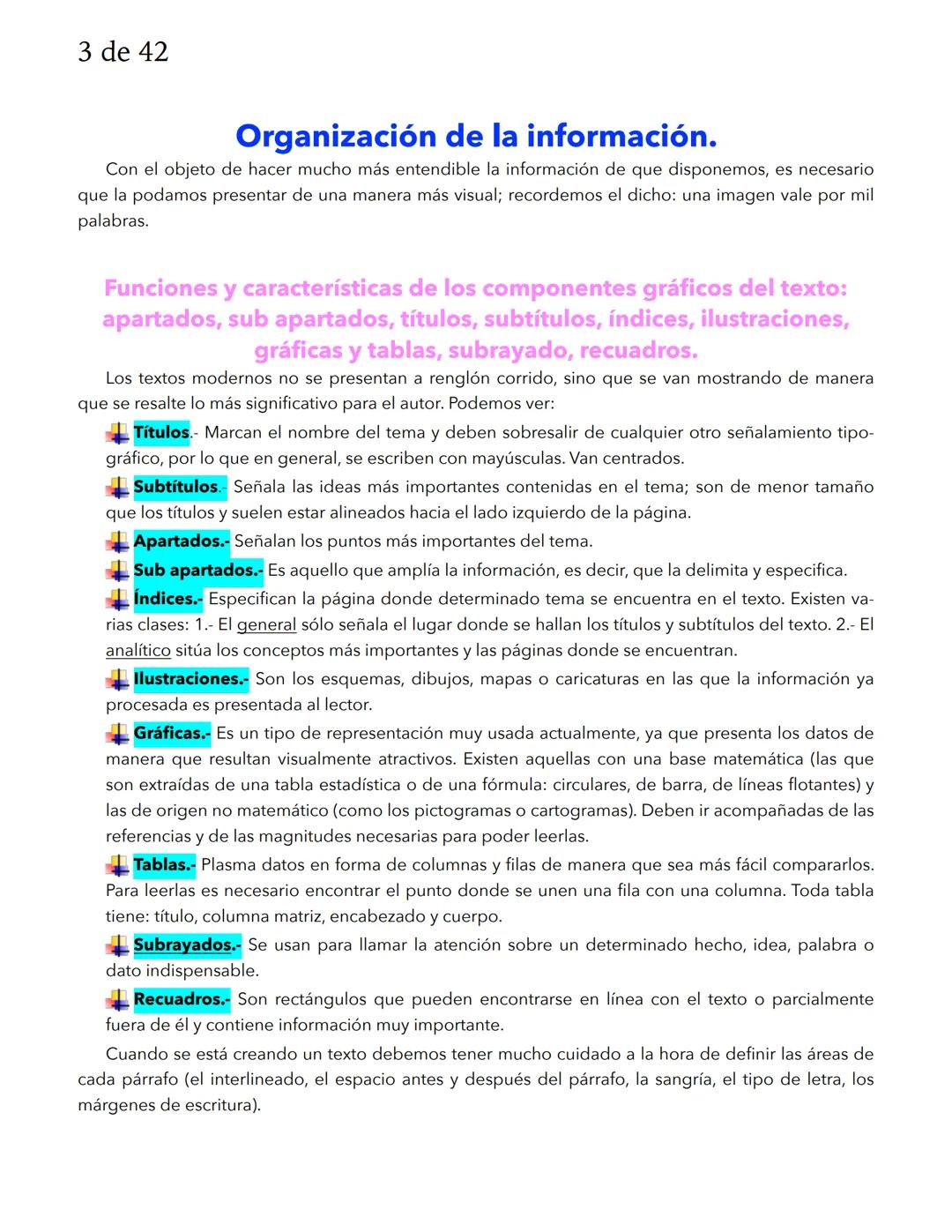 1 de 42
# ESPAÑOL
## Obtención de información.
Vivimos en un mundo globalizado en el cual la información se encuentra por todas partes (l