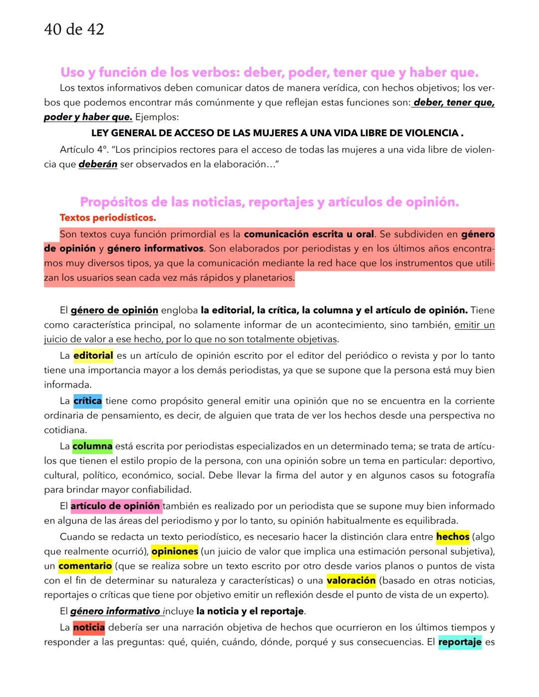 1 de 42
# ESPAÑOL
## Obtención de información.
Vivimos en un mundo globalizado en el cual la información se encuentra por todas partes (l
