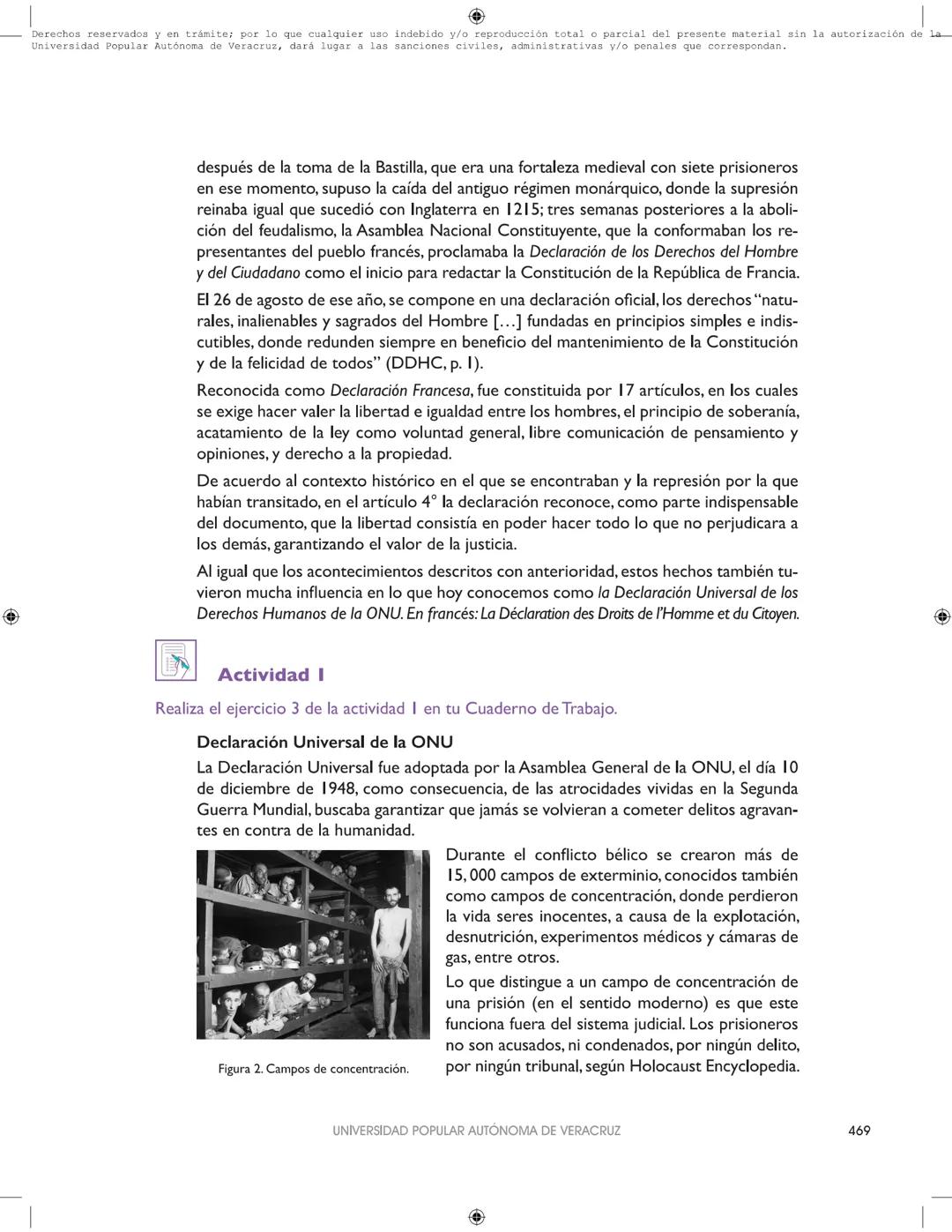 Derechos reservados y en trámite; por lo que cualquier uso indebido y/o reproducción total o parcial del presente material sin la autorizaci