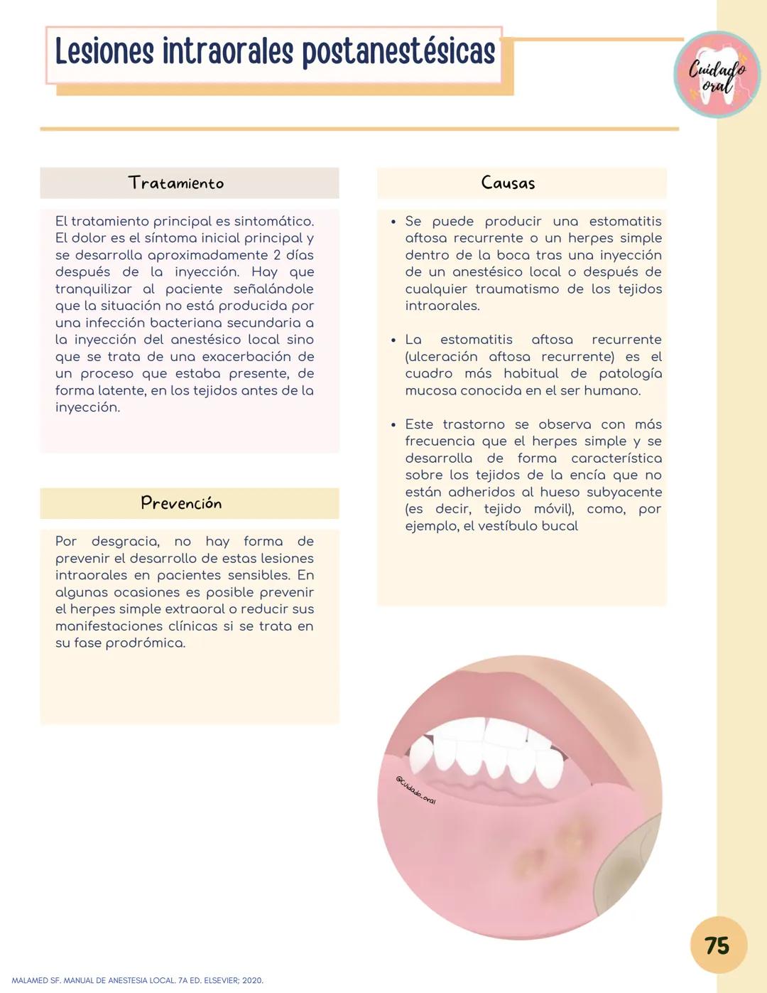 # Técnicas de
anestesia
@Cuidado_oral
@Cuidado.oral # Indice
Pagina 51 (BNAI)
Pagina 64-65 (Gol-gates)
Anestésicos locales
3-12
Considerac
