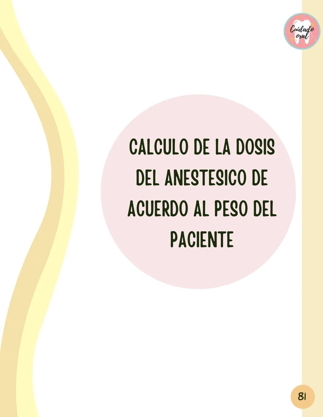 # Técnicas de
anestesia
@Cuidado_oral
@Cuidado.oral # Indice
Pagina 51 (BNAI)
Pagina 64-65 (Gol-gates)
Anestésicos locales
3-12
Considerac