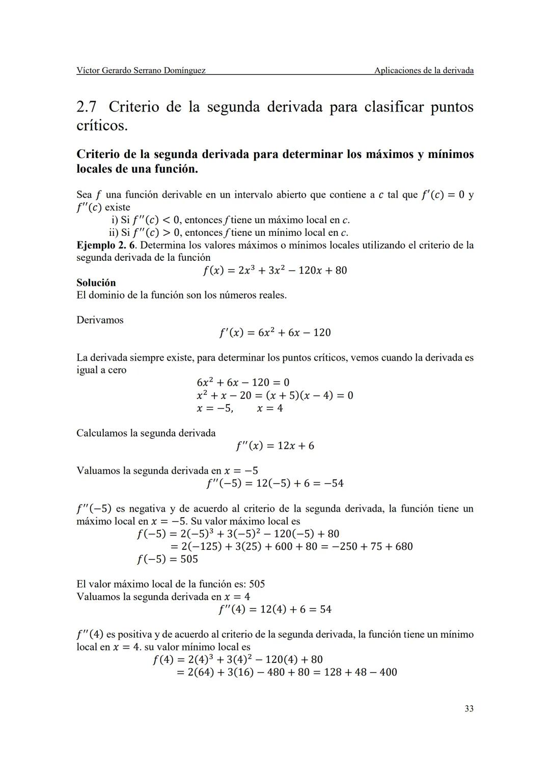 Victor Gerardo Serrano Dominguez
$\frac{dr}{dt} = 0.38 \frac{cm}{h}$.
Aplicaciones de la derivada
Tarea 7
2.2 Teoremas de Rolle y del va