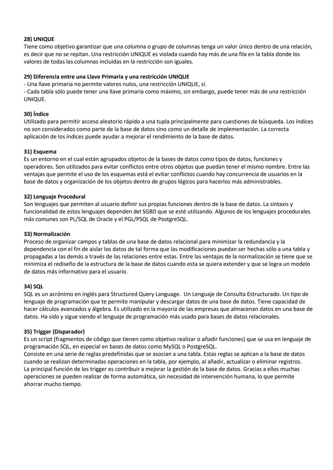 GLOSARIO DE TÉRMINOS #1
BASE DE DATOS
Primer Trimestre 2025
12º Q, R, S
1) Archivo
Un archivo es un elemento que contiene información y qu