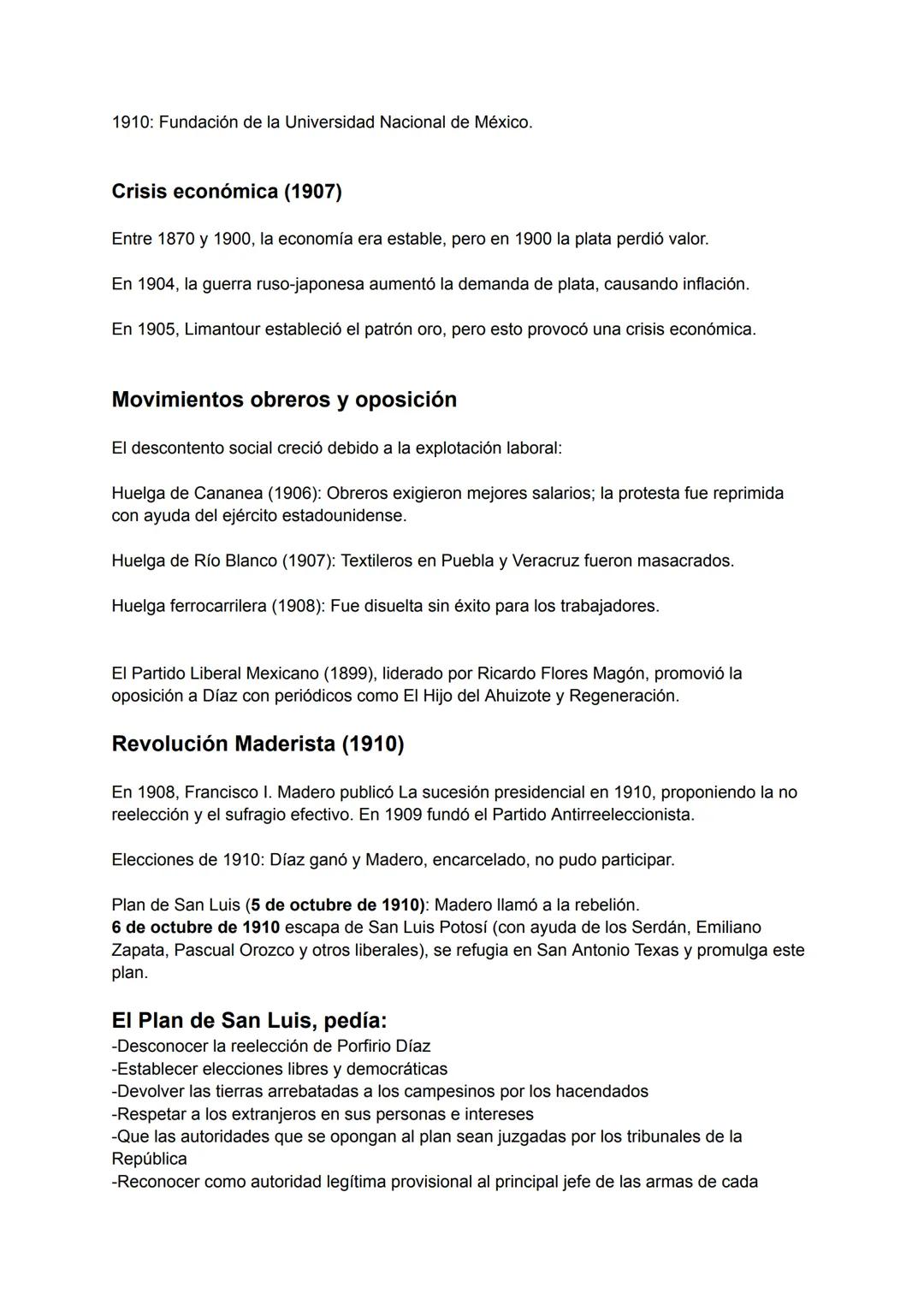 # Porfirio Díaz y su gobierno (1876-1910)
Porfirio Díaz participó en dos momentos clave de la historia de México: en 1871 se rebeló
contra