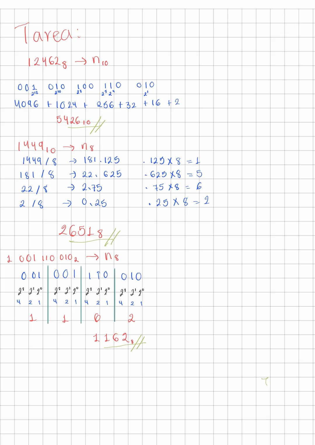 # Sistemas Numerieos
24/feb/2025
- Decimal (012234,5,6,7,8,9) 10 elementos.
- Binario (0,1) 2 elementos
- Octal (0,1,2,3,4,5,6,7) 8 elem