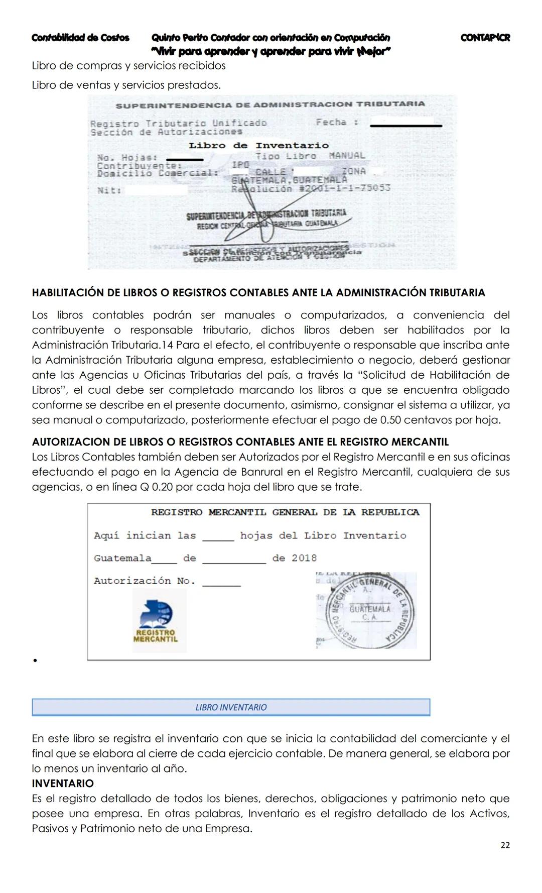 --- OCR Start ---
CONTA
Costos
Primera Unidad
Contenido
Contabilidad
La Cuenta
Cuentas que se utilizan para
operar la Contabilidad
Partes de