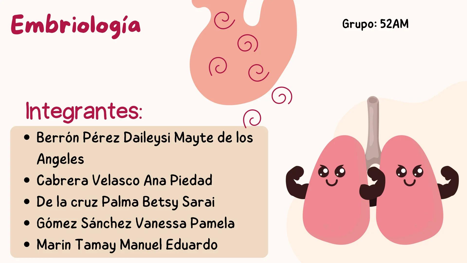 # UNIVERSIDAD
# POLITÉCNICA
DE QUINTANA ROO
Formando Triunfadores
Sistema
RESPIRATORIO
Lic. Terapia Física --- OCR Start ---
Embriología
In