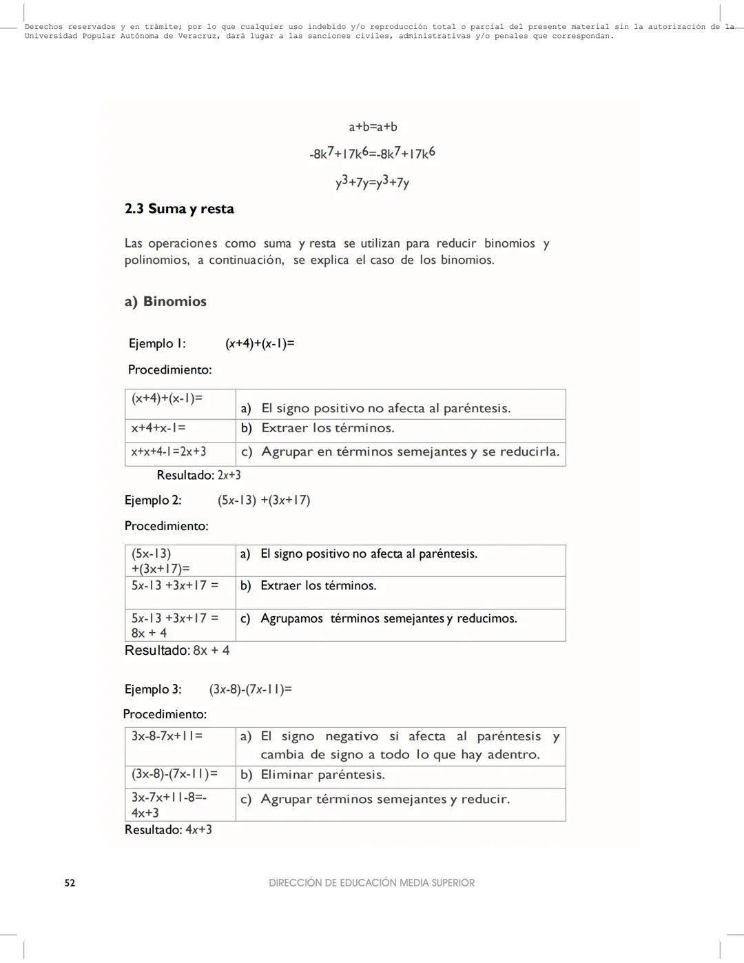 Derechos reservados y en trámite; por lo que cualquier uso indebido y/o reproducción total o parcial del presente material sin la autorizaci