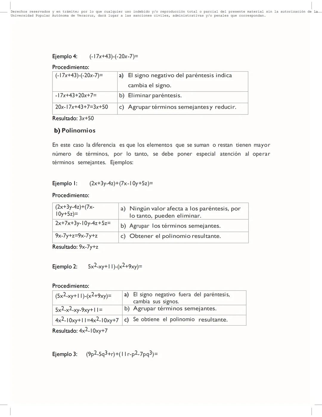 Derechos reservados y en trámite; por lo que cualquier uso indebido y/o reproducción total o parcial del presente material sin la autorizaci