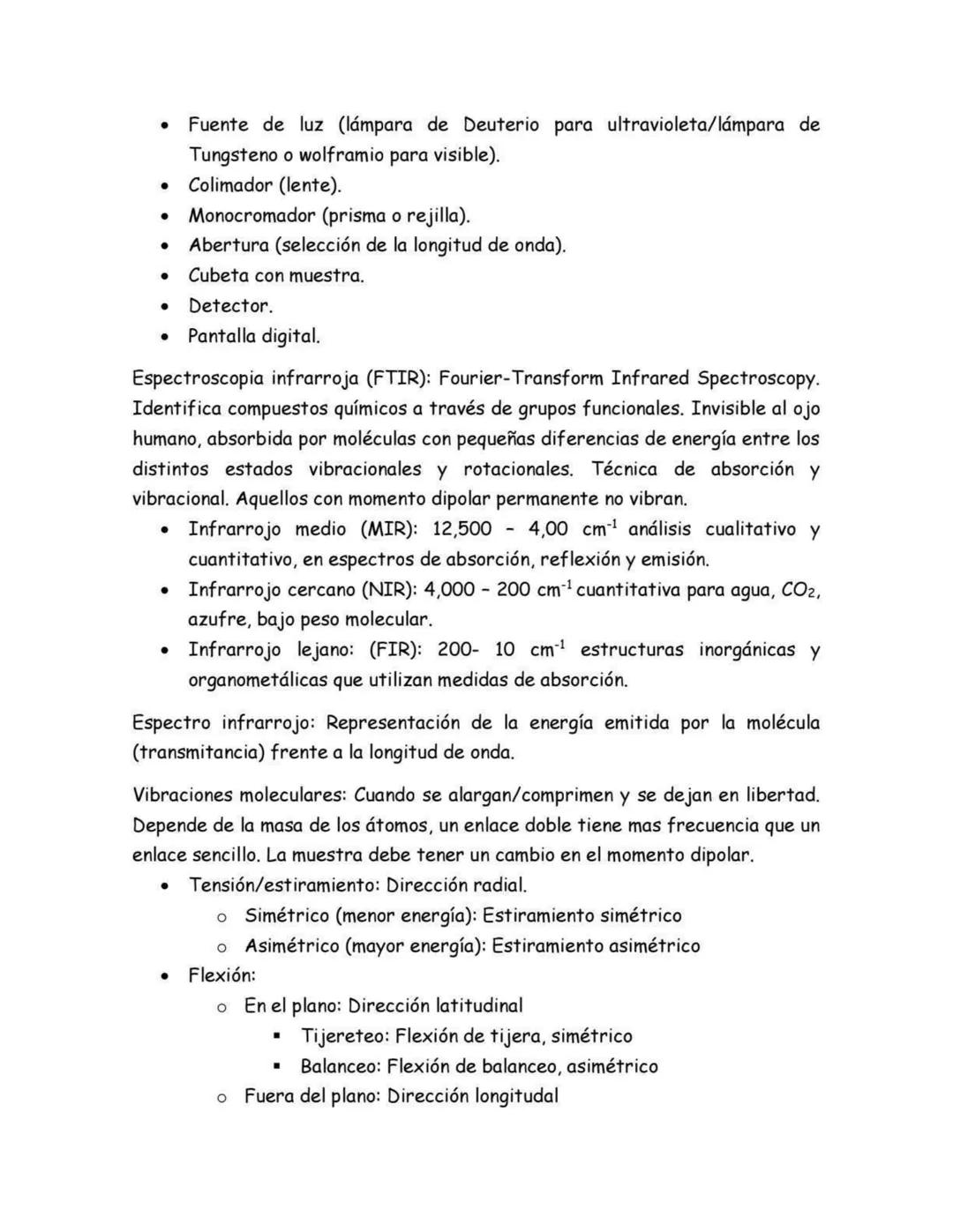 # Química analítica III
Rango de espectro electromagnético
* Ultravioleta: 190-400 nm
* Visible: 400-800 nm
Frecuencia: Medida de cuán