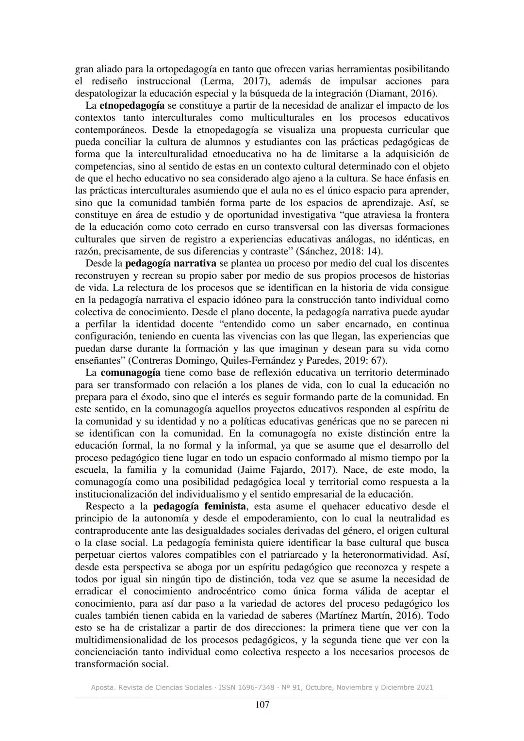 # aposta
revista de ciencias sociales
ISSN 1696-7348
N° 91, Octubre, Noviembre y Diciembre 2021
# Pedagogías emergentes: una aproximación e