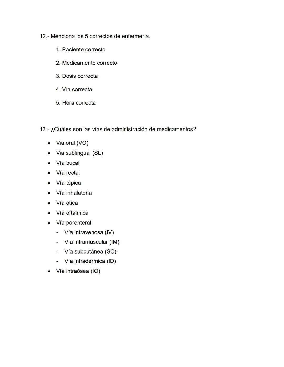 # PRÁCTICA INTEGRADORA I
## PREGUNTAS DE EXAMEN
1.- ¿Qué es el Proceso de Atención de Enfermería (PAE)?
El Proceso de Atención de Enferme