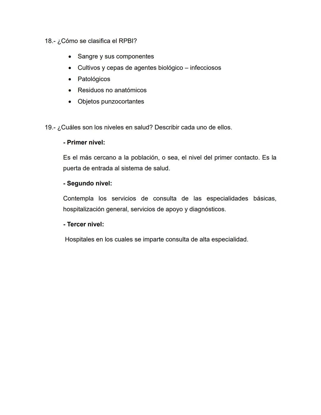 # PRÁCTICA INTEGRADORA I
## PREGUNTAS DE EXAMEN
1.- ¿Qué es el Proceso de Atención de Enfermería (PAE)?
El Proceso de Atención de Enferme