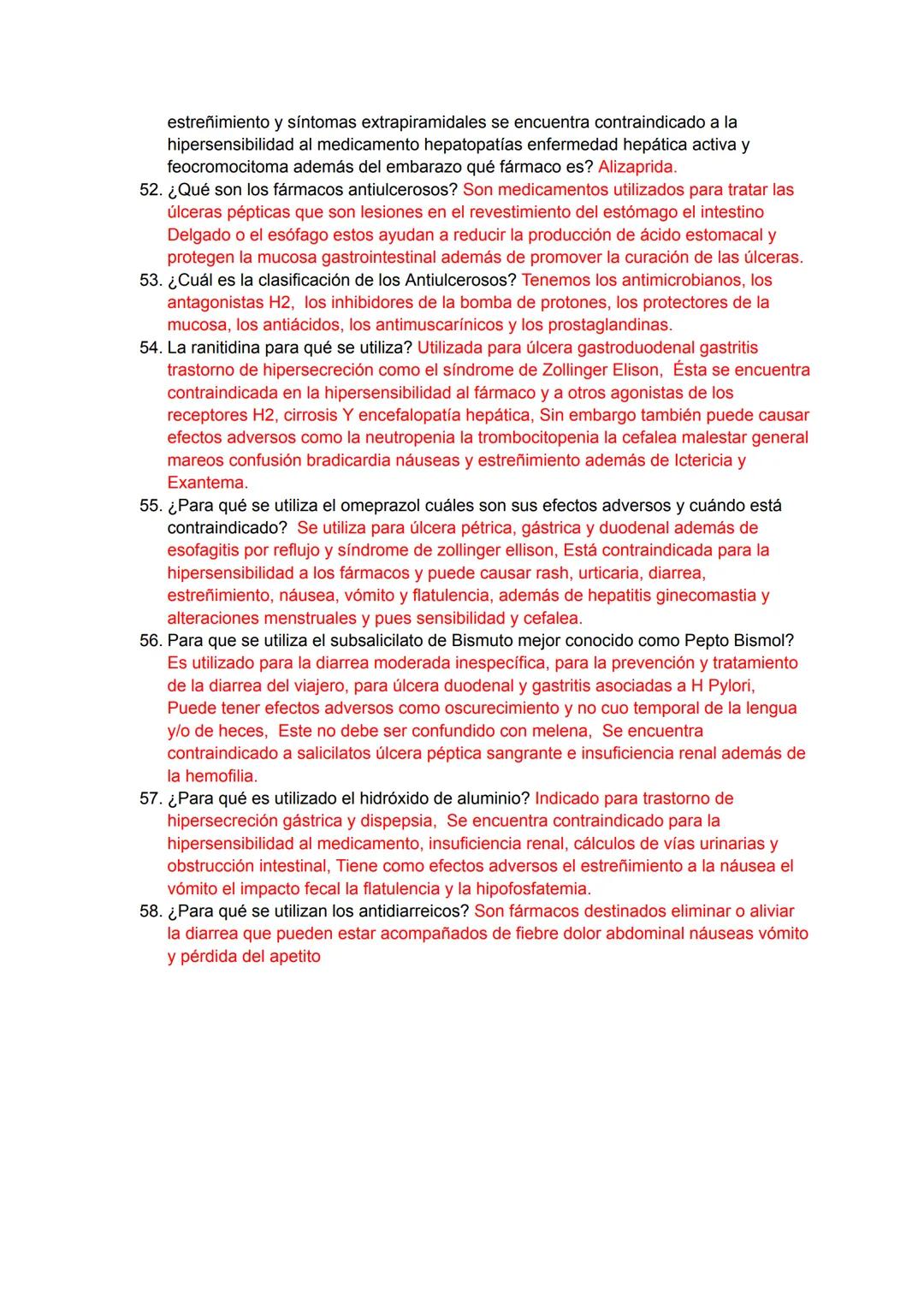 GUÍA SEGUNDO PARCIAL.
1. ¿Qué son los antiasmaticos? Son un grupo de fármacos utilizados para tratar el
asma utilizados para la prevención
