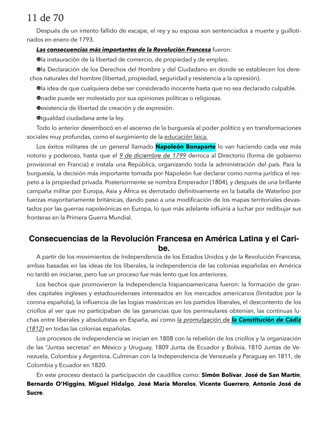 1 de 70
HISTORIA
La Historia es la investigación del proceso de desarrollo de los seres humanos, desde sus orí-
genes hasta la actualidad.