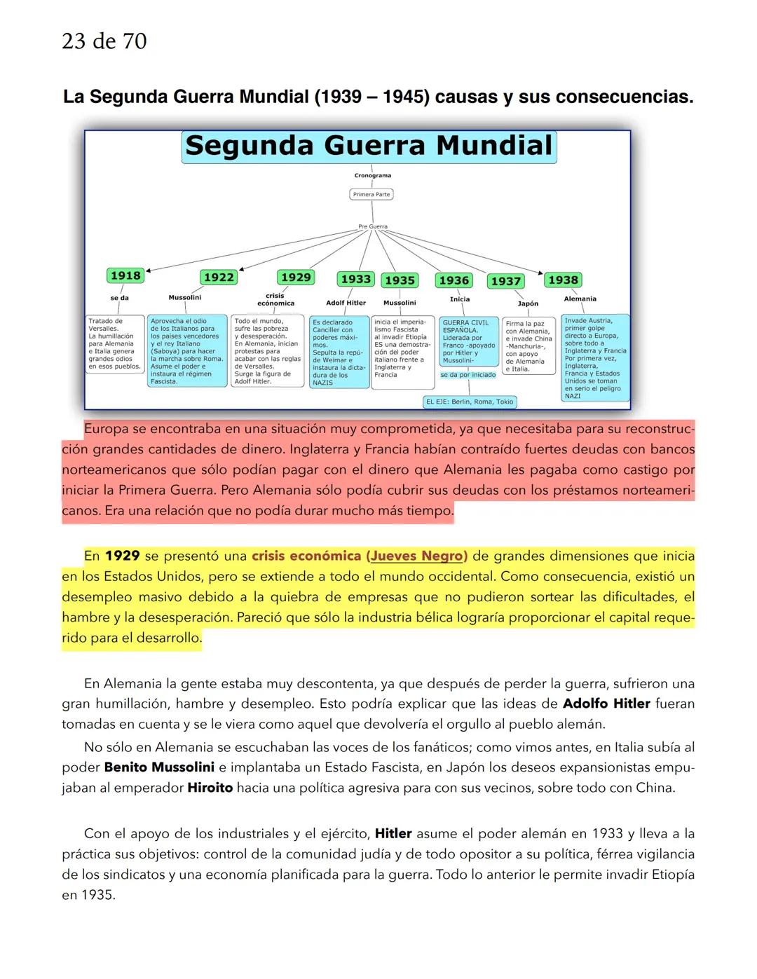 1 de 70
HISTORIA
La Historia es la investigación del proceso de desarrollo de los seres humanos, desde sus orí-
genes hasta la actualidad.