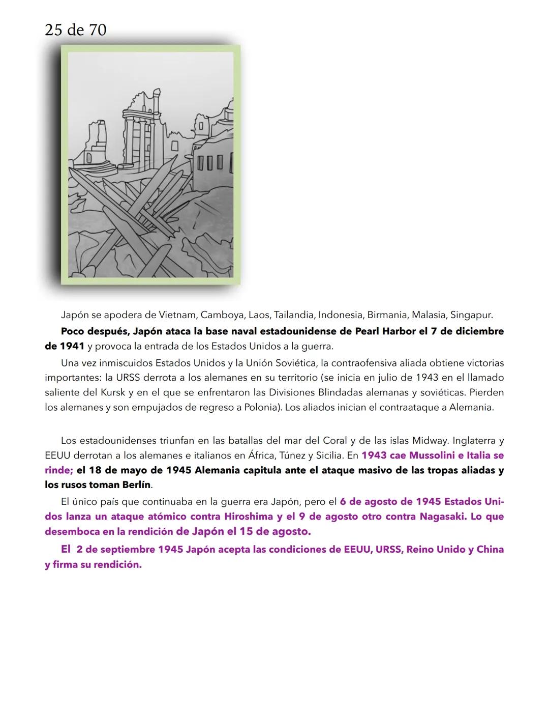 1 de 70
HISTORIA
La Historia es la investigación del proceso de desarrollo de los seres humanos, desde sus orí-
genes hasta la actualidad.