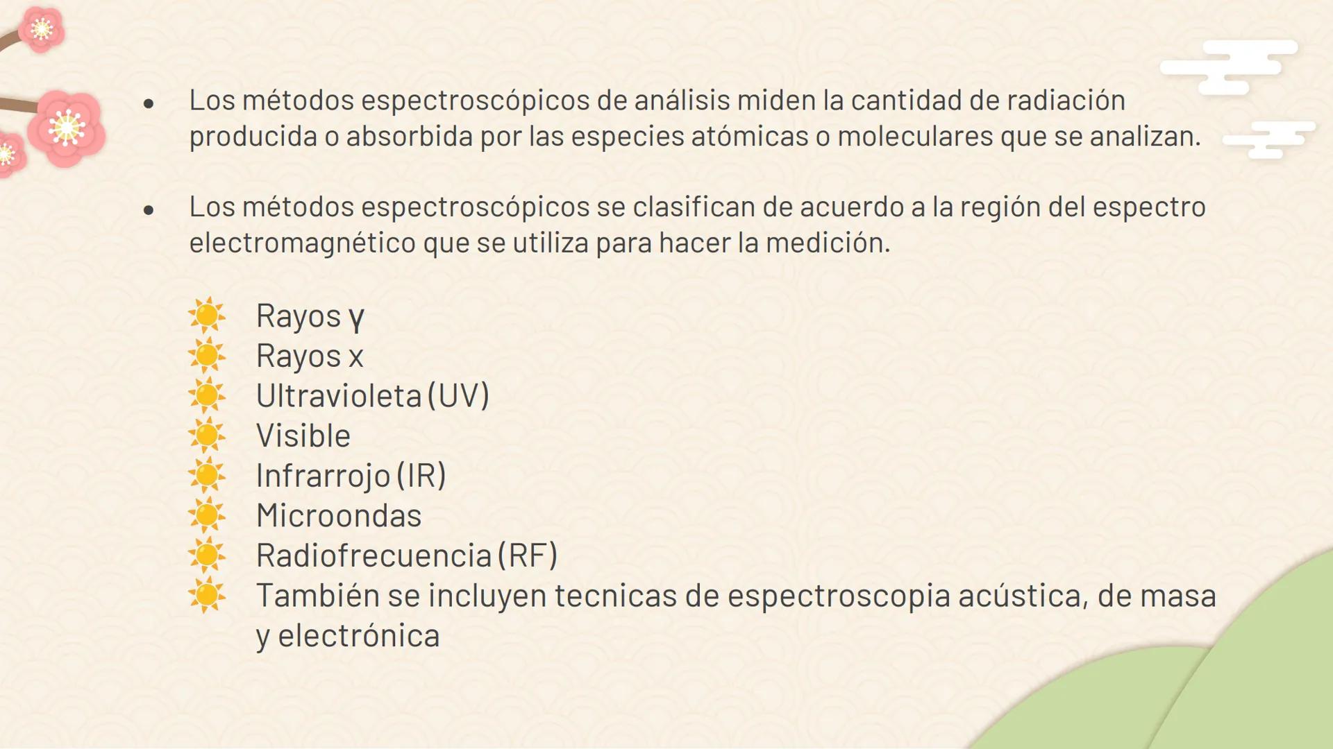 # Espectrofotometría *
*
• La espectrometría es la medición de la emisión y absorción de la luz por parte de las sustancias.
• La espectrofo