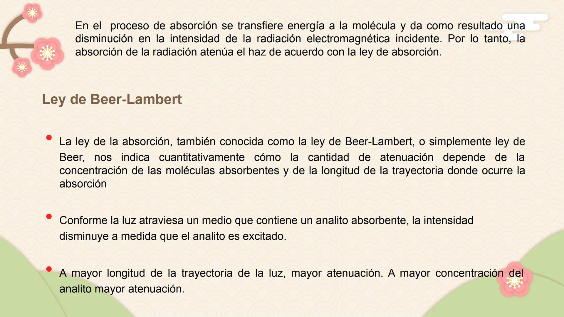 # Espectrofotometría *
*
• La espectrometría es la medición de la emisión y absorción de la luz por parte de las sustancias.
• La espectrofo