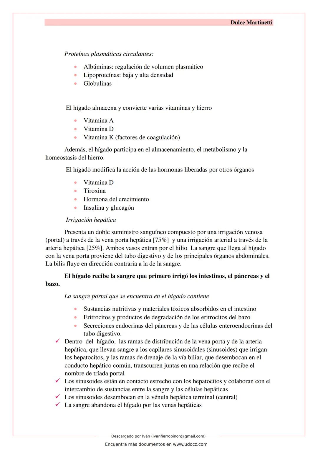 # UDocz
Accede a apuntes, guías, libros y más de tu carrera
Sistema digestivo III
7 pag.
Descargado por Iván (ivanfierropinon@gmail.com)