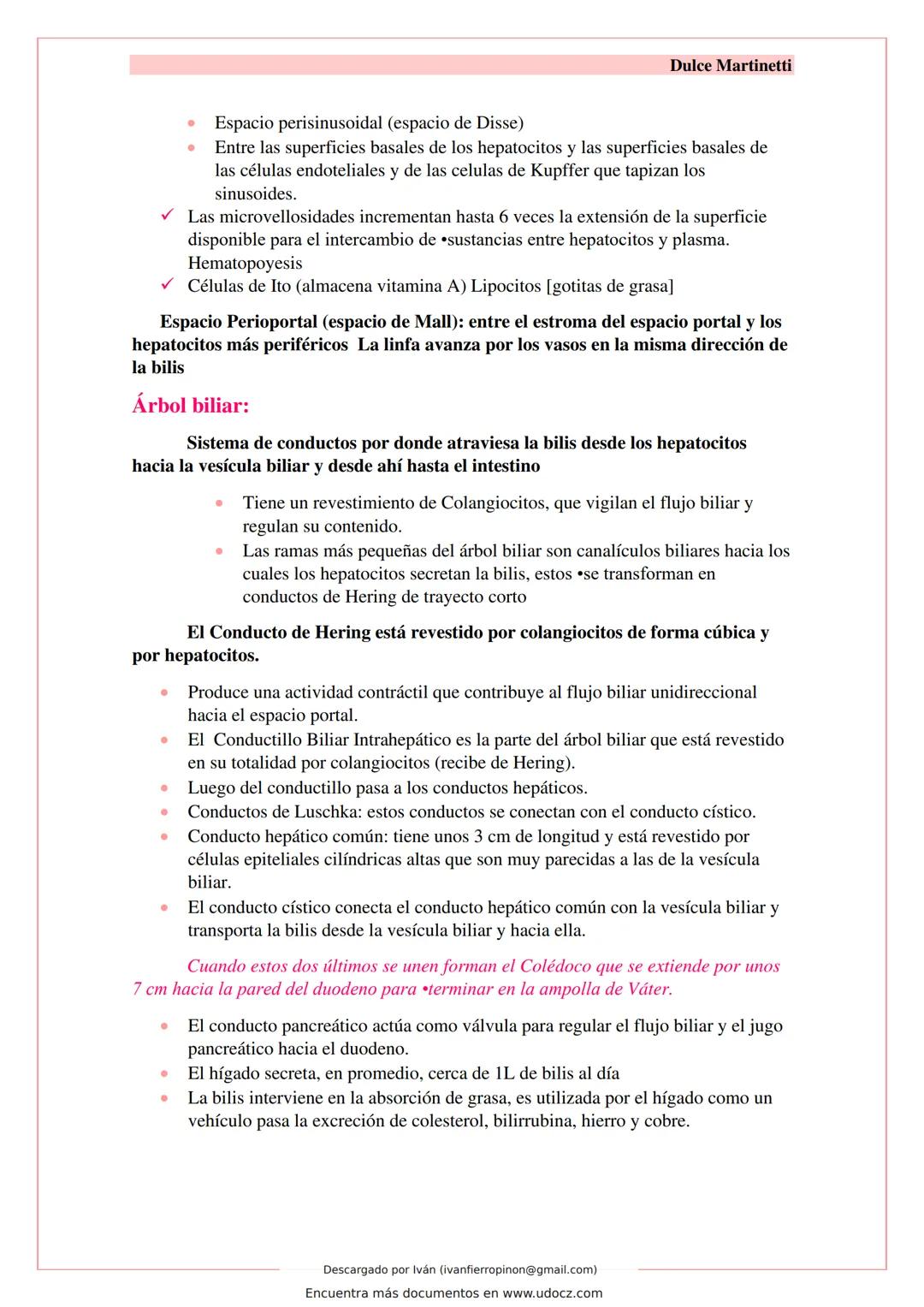 # UDocz
Accede a apuntes, guías, libros y más de tu carrera
Sistema digestivo III
7 pag.
Descargado por Iván (ivanfierropinon@gmail.com)