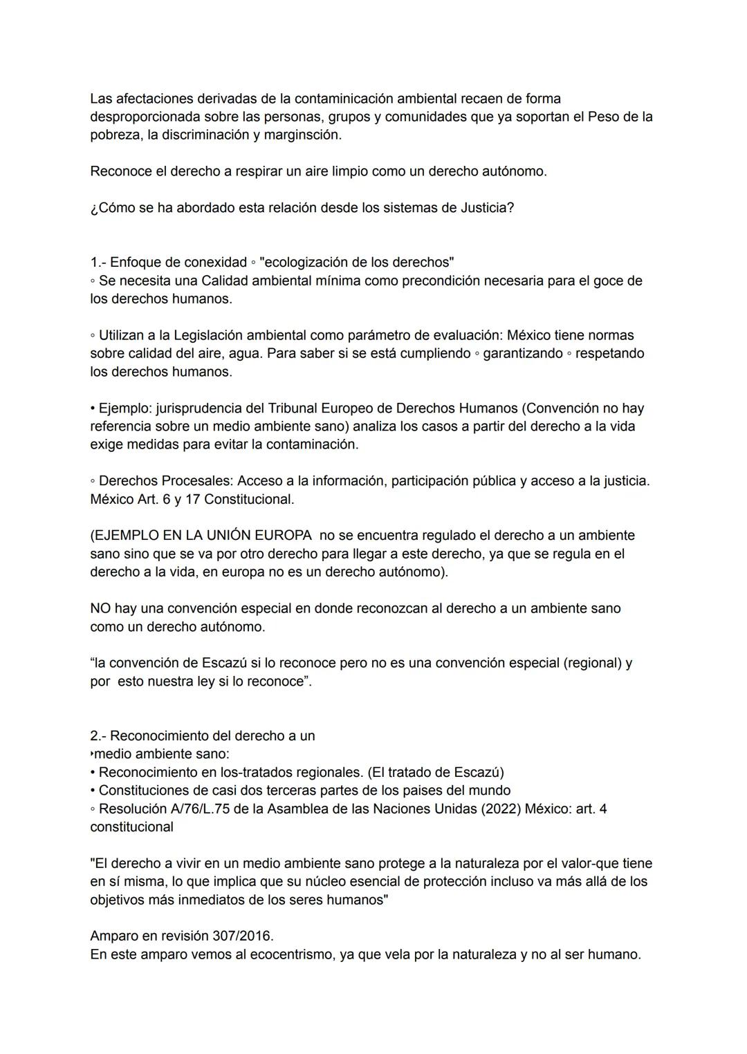 # PARCIAL DOS
"Los derecho humanos son: Universales, progresivos, interdependientes e indivisibles"
DERECHO A UN AMBIENTE SANO COMO UN DER