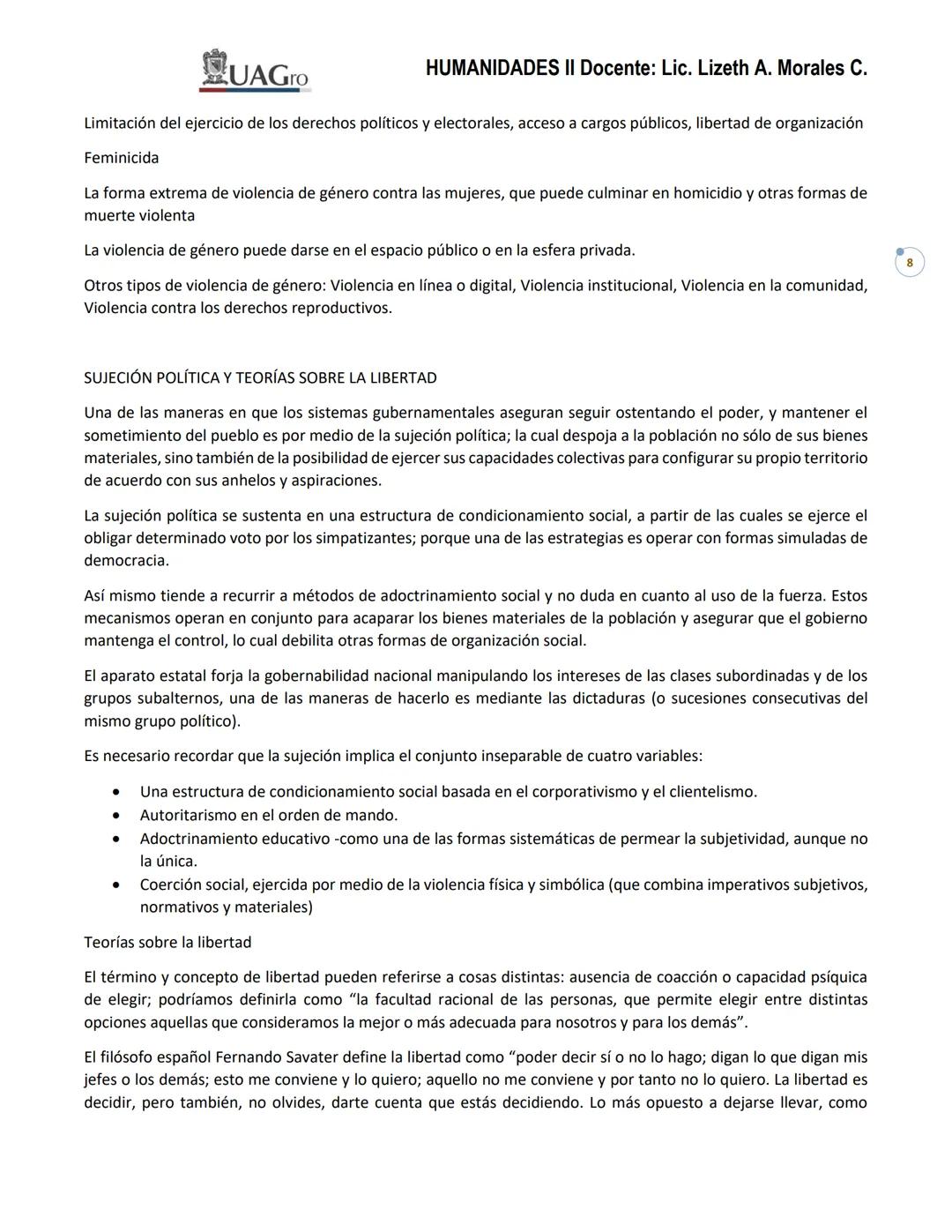 # UAGro
HUMANIDADES II Docente: Lic. Lizeth A. Morales C.
DISCURSO SOCIAL
¿Qué es el discurso social? En sociología, el discurso se defin