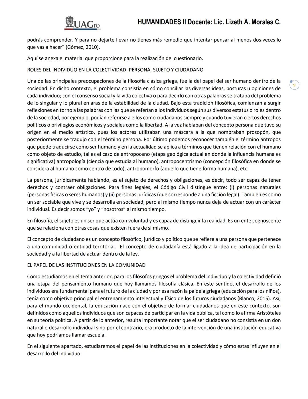 # UAGro
HUMANIDADES II Docente: Lic. Lizeth A. Morales C.
DISCURSO SOCIAL
¿Qué es el discurso social? En sociología, el discurso se defin
