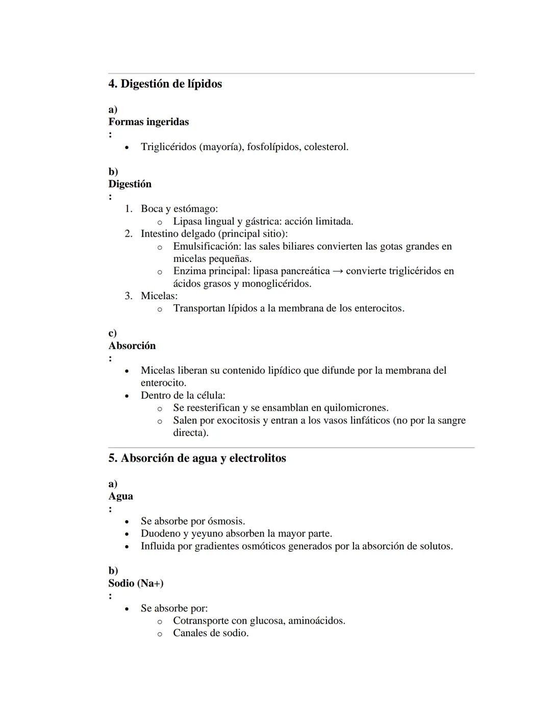 # CAPÍTULO 63: Principios Generales de la Función
Gastrointestinal
1. Funciones esenciales del aparato digestivo
El aparato digestivo tiene