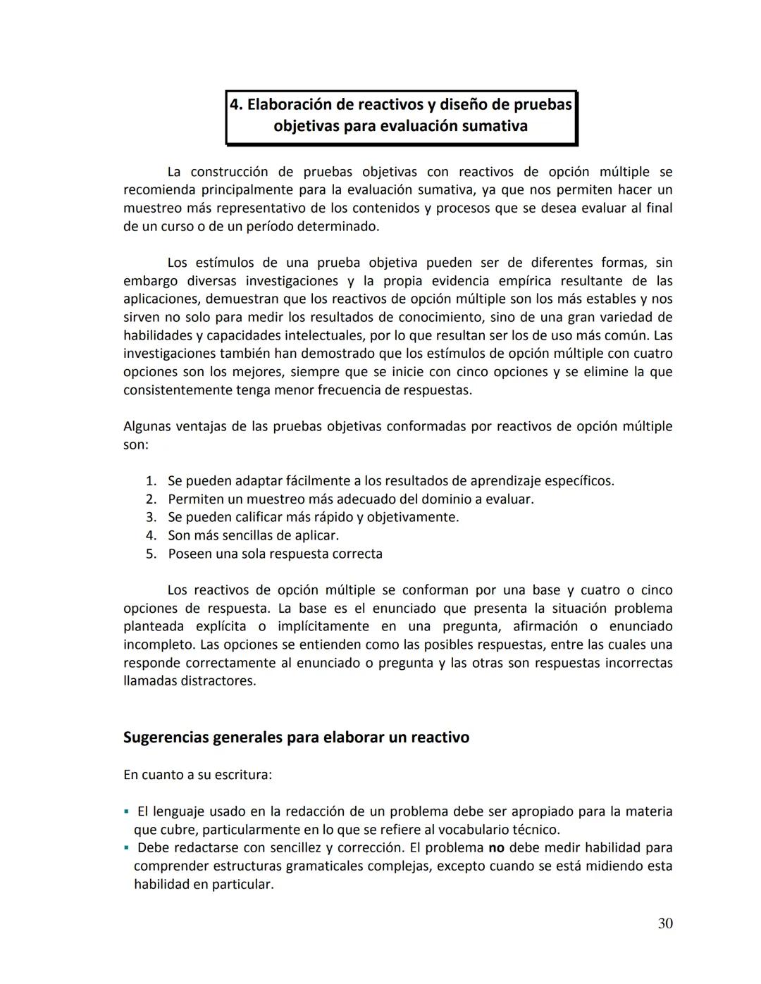 Evaluación del Aprendizaje: Una guía
práctica para profesores
Dra. Yolanda Edith Leyva Barajas
Marzo, 2010 Uno de los obstáculos que con m