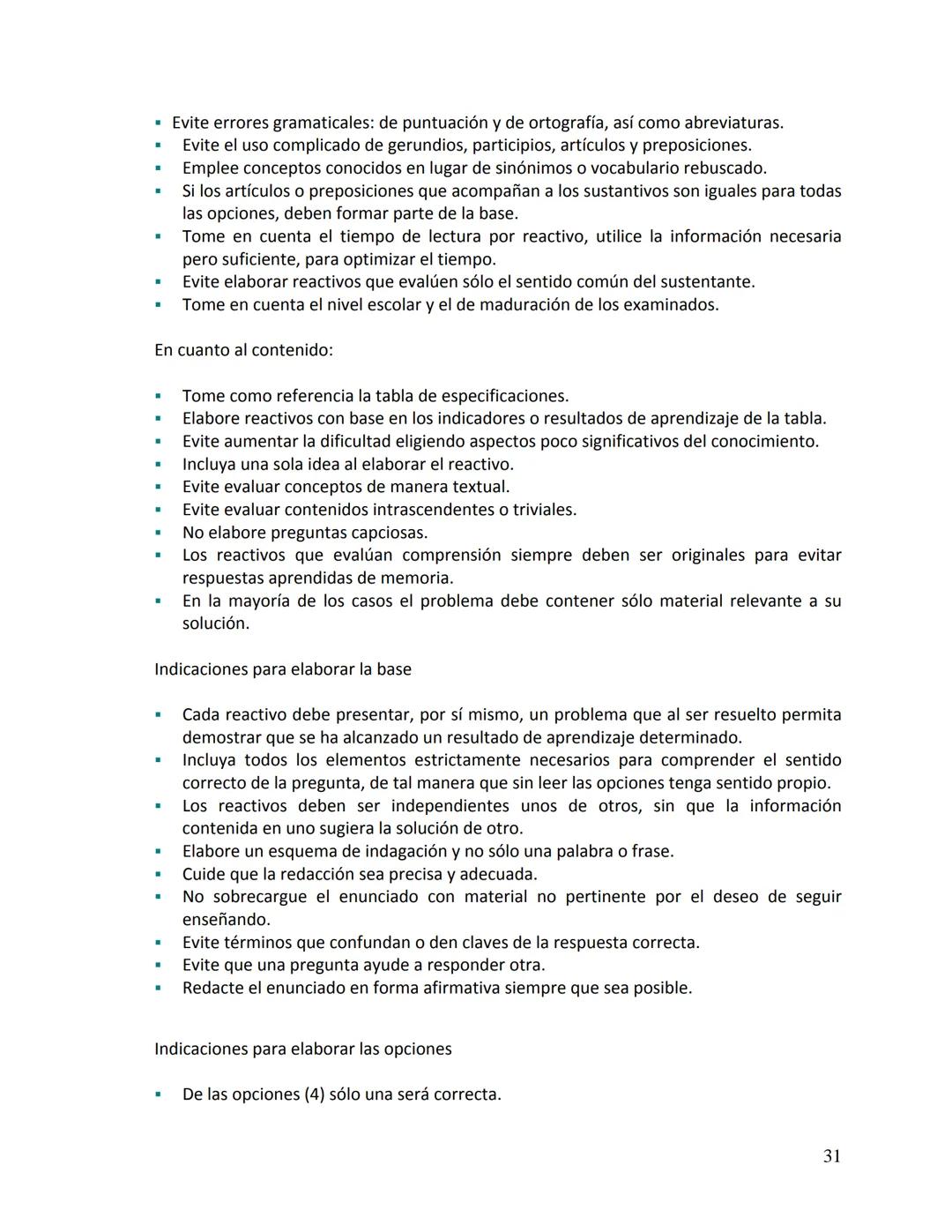 Evaluación del Aprendizaje: Una guía
práctica para profesores
Dra. Yolanda Edith Leyva Barajas
Marzo, 2010 Uno de los obstáculos que con m