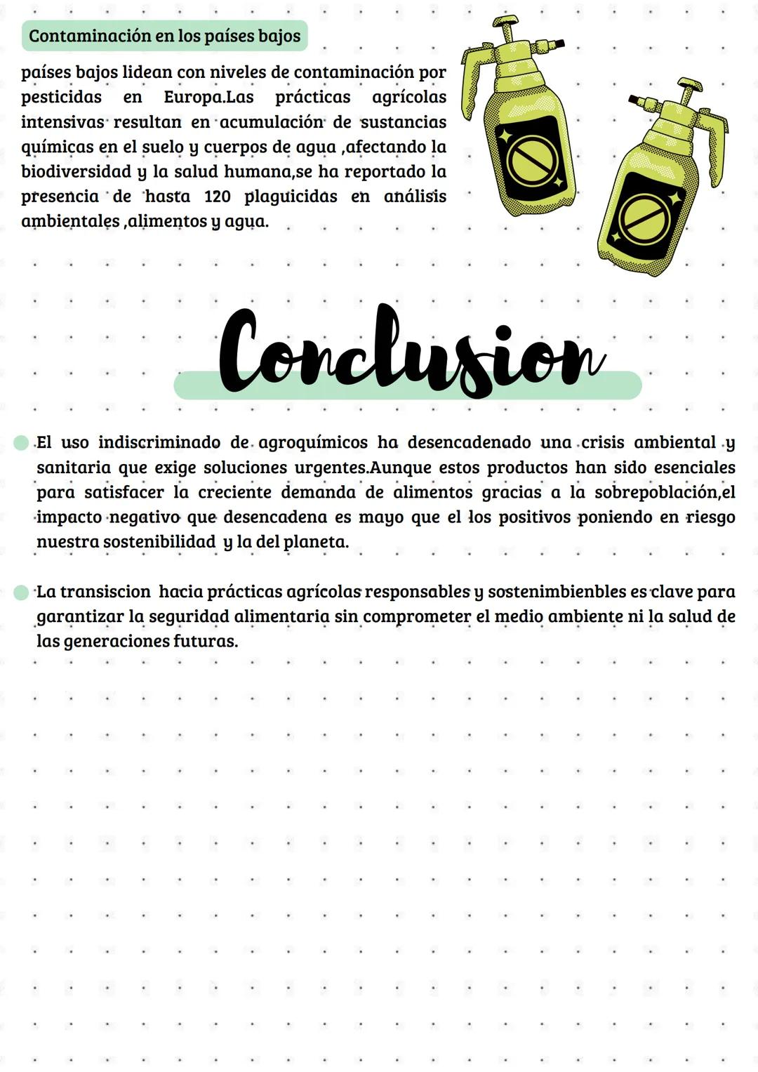 # ensayo
La contaminación ambiental causada por el uso de
# Agroquímicos
Química # Inicio
- Con la innovación de las tecnologías han camb