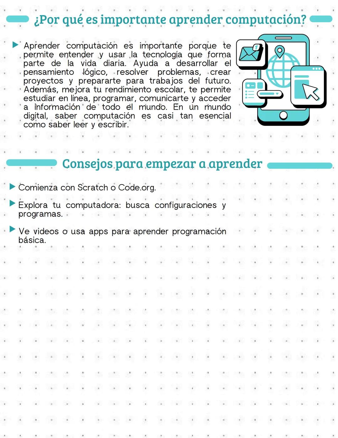 --- OCR Start ---
Introducción a la computación
¿Que es la computación?
►La computación es la ciencia que estudia cómo
funcionan las computa