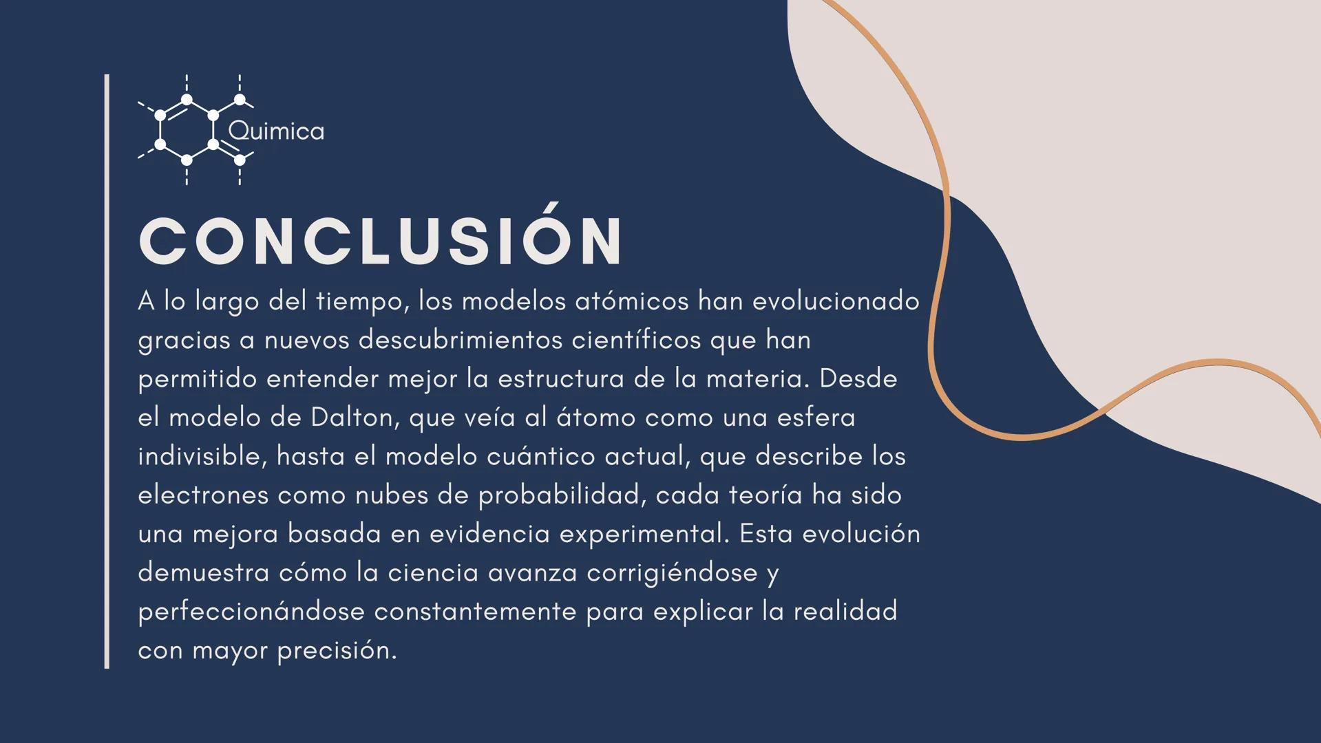 # MODELOS
# ATOMICOS
Química # ¿QUE ES
# UN MODELO ATOMICO?
→ Un modelo atómico es una representación
teórica que explica la estructura, e