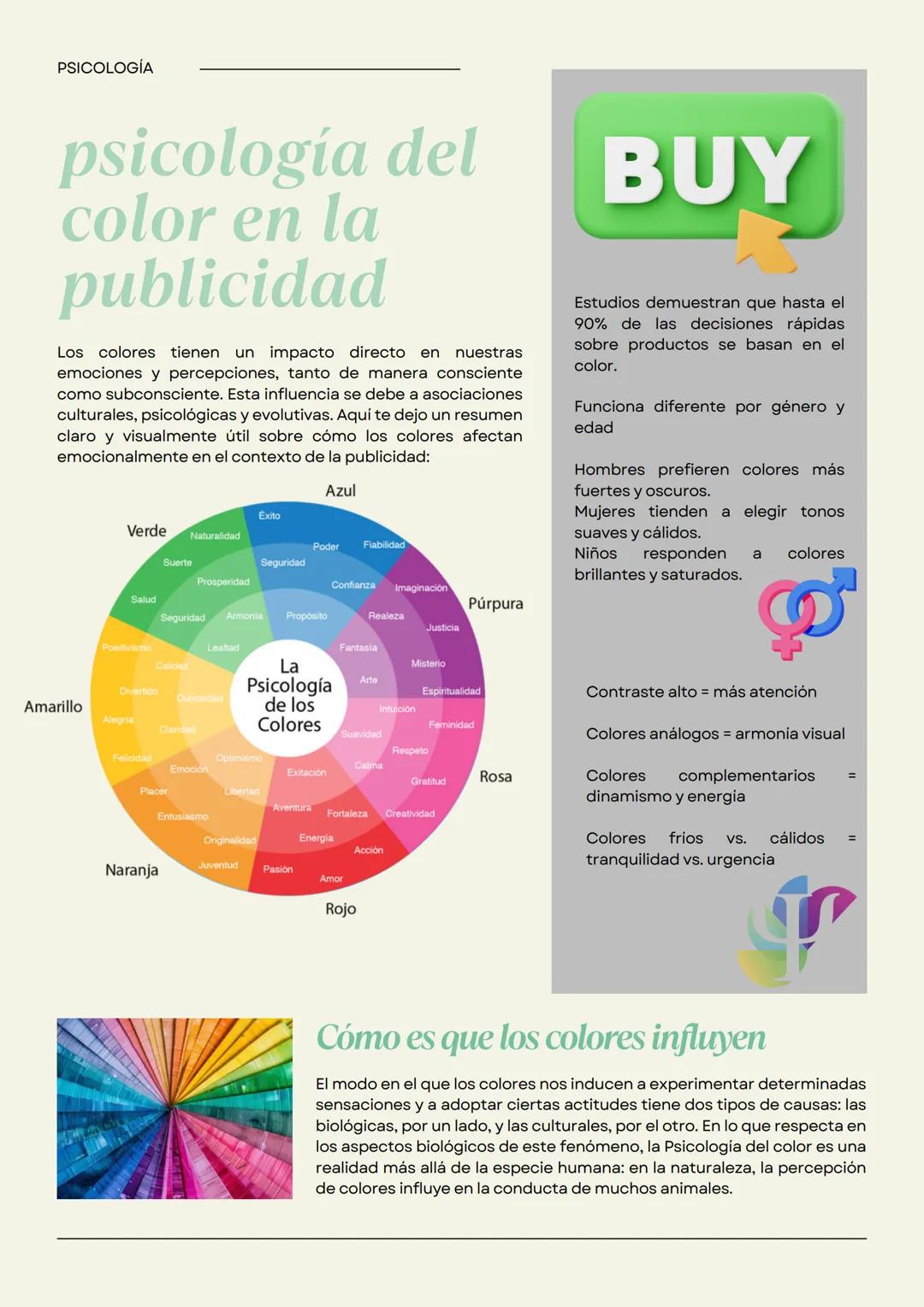 CBTIS NO.118 "JOSEFA ORTÍZ DE
DOMINGUEZ.
EMOCIÓN EN
PANTONE.
Cómo es que la publicidad utiliza los colores
para influir en la sociedad
PO