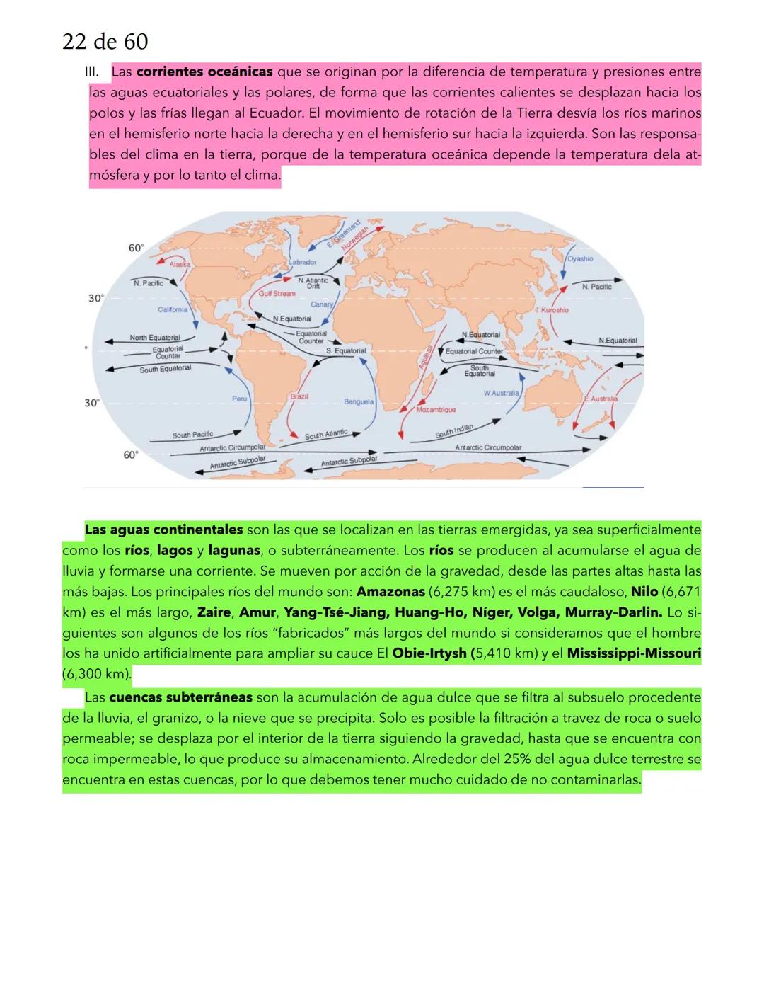 1 de 60
GEOGRAFÍA
El espacio geográfico y los mapas
El espacio, terrestre y marino, es el objeto de estudio de la Geografía y se define como