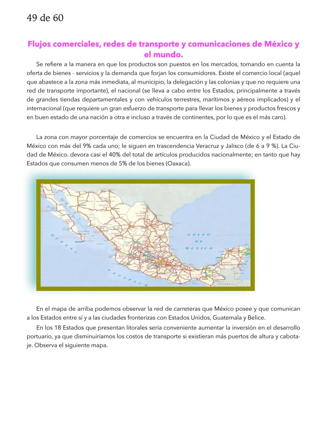 1 de 60
GEOGRAFÍA
El espacio geográfico y los mapas
El espacio, terrestre y marino, es el objeto de estudio de la Geografía y se define como